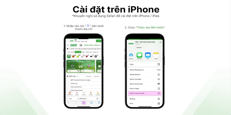 Tải app cho thiết bị chạy iOS